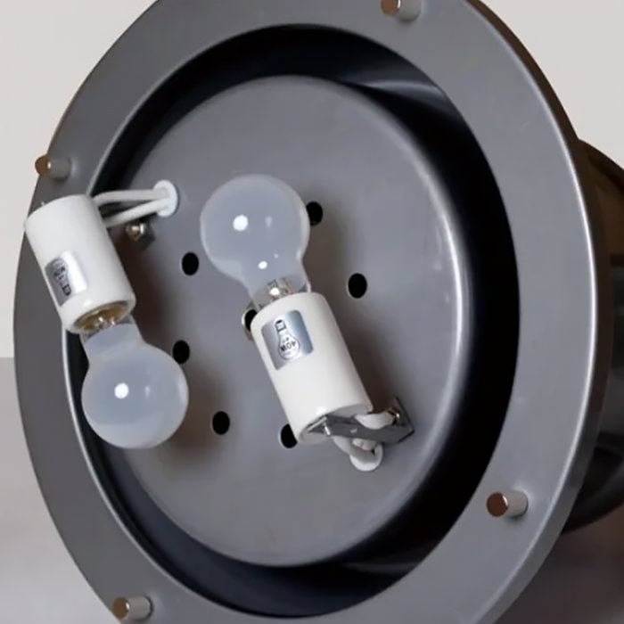 VENIS-006 シルバー ペンダントライト｜ビンテージ仕上