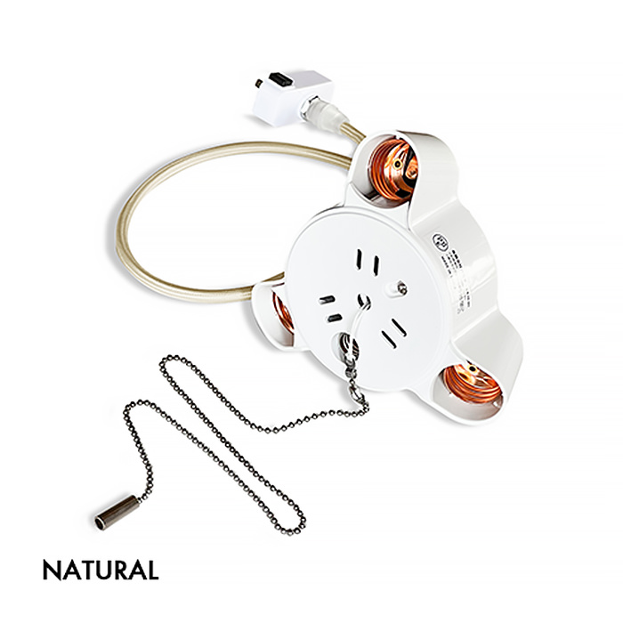 RIEDEN 3灯 ペンダントライト・食卓照明｜ナチュラル色