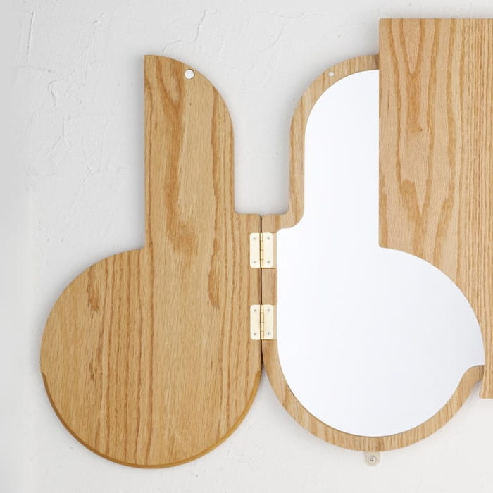 ソルティール ウォールミラー｜扉付き