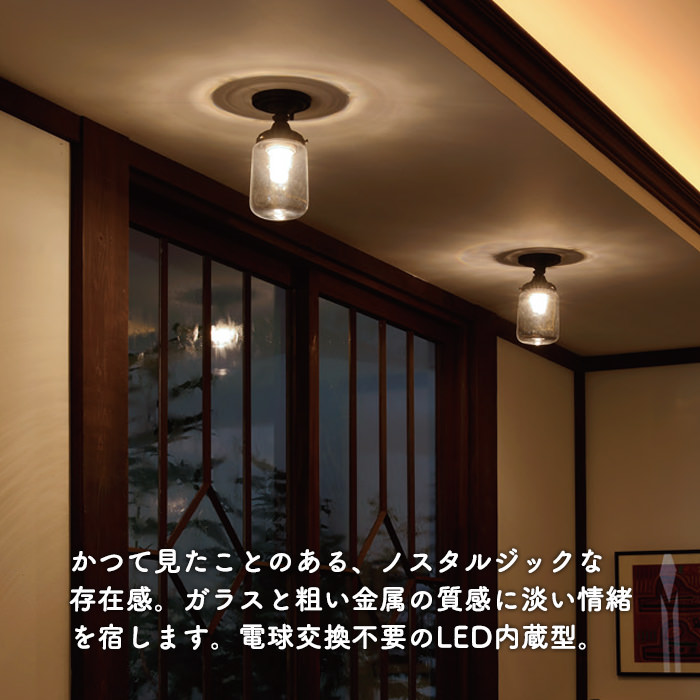 大正浪漫風 レトロシーリングライト 60W相当