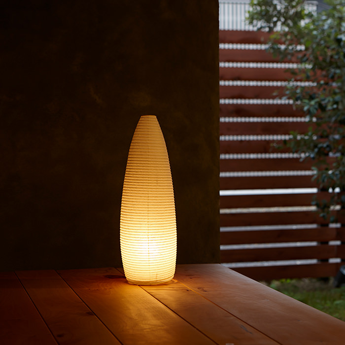 paper moon 03 スタンドランプ・高40cm｜内田繁