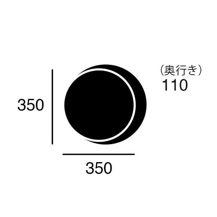 フランクリンクロック・スイープムーブメント式 ブラックヴィンテージ