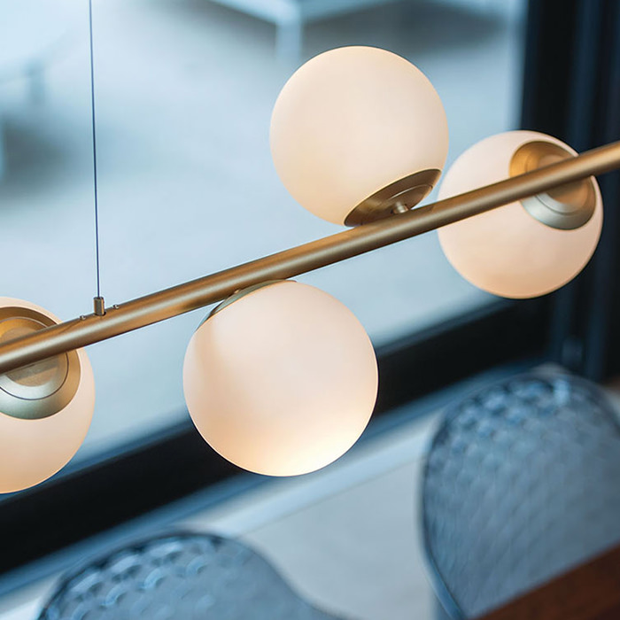 Lunar Line-8  Satin Gold 8灯｜Bluetooth