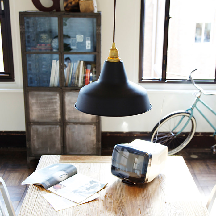 Retro-cafe pendant | ブラック