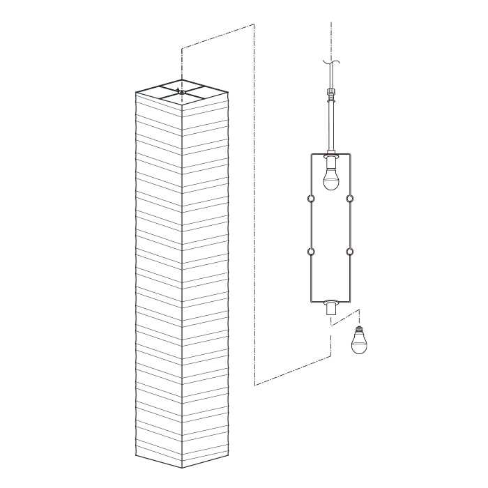 Zen-ver.4 ペンダントライト 和紙｜80W相当