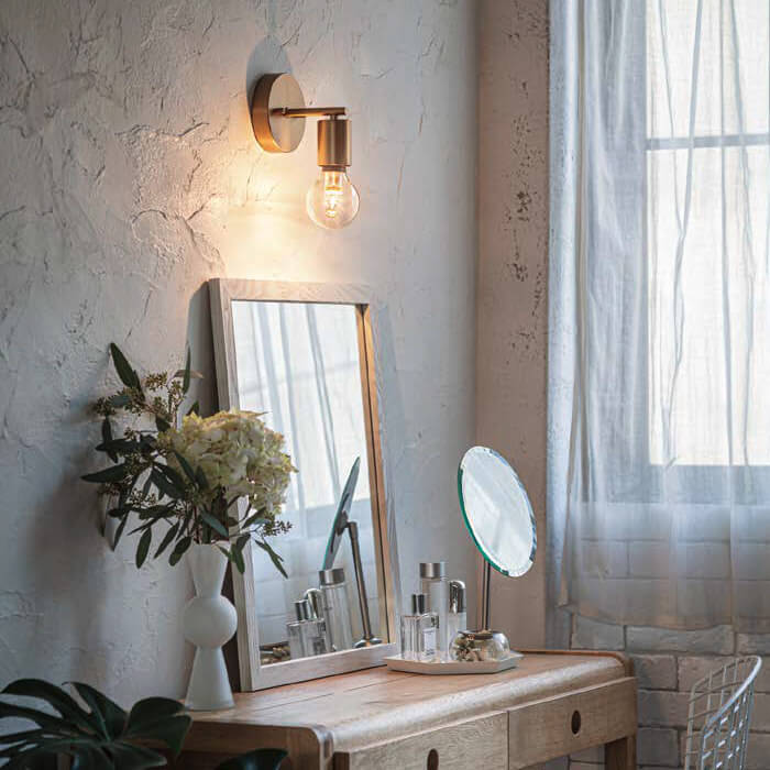 ブラケットライト LED 25W相当｜真ちゅう色