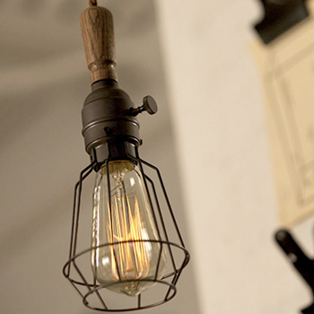 ペンダントライト アンティーク ハンドランプ｜全2色