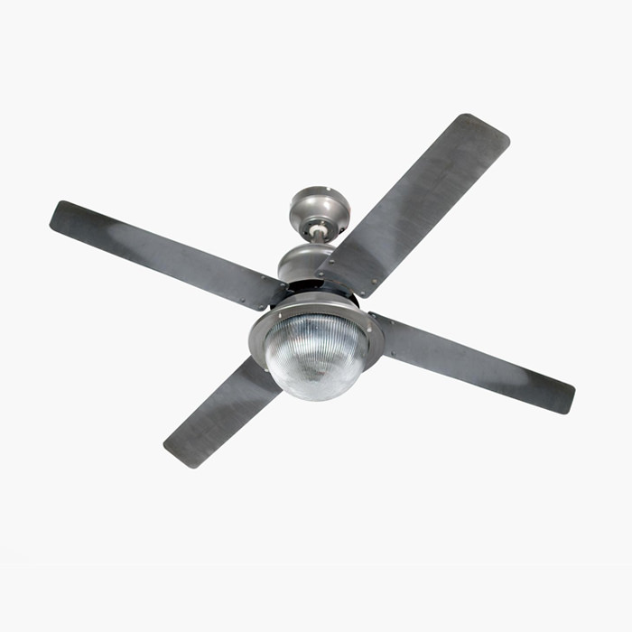 シーリングファンライト｜VENICE・リモコン・シルバー