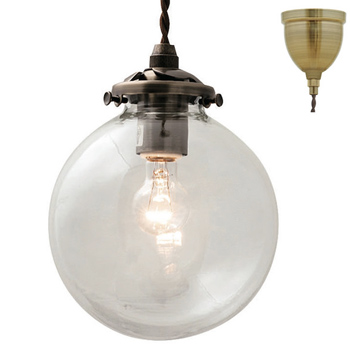 ペンダントライト・クリアガラス【Orelia】