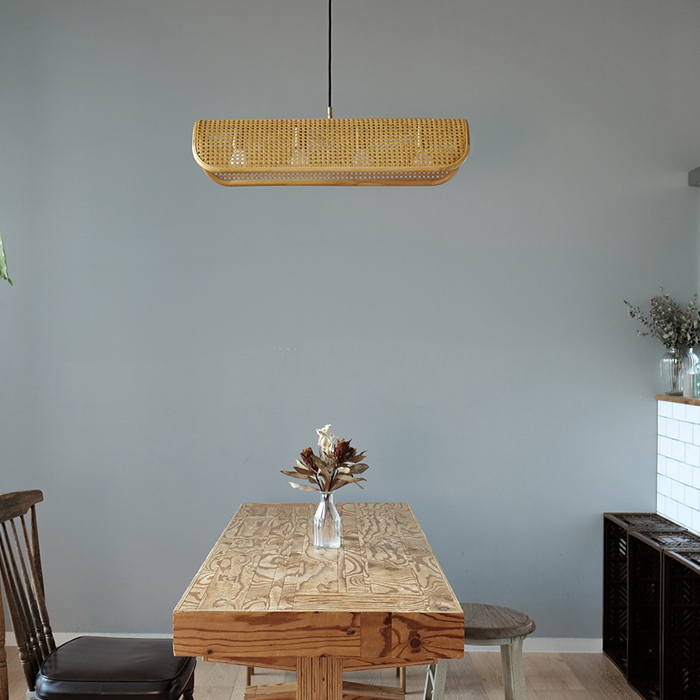 RATTAN-4 ペンダントライト｜ナチュラル