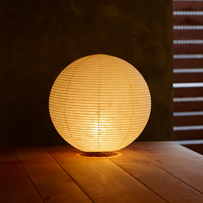 paper moon 05 スタンドランプ・Φ30cm｜内田繁