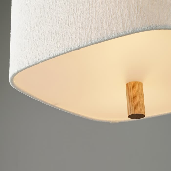 ソムノレ ナチュラル系ペンダントライト｜ブークレ生地