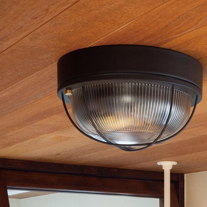 PORT ブラケットライト・80W相当・天井壁面兼用｜ブラック