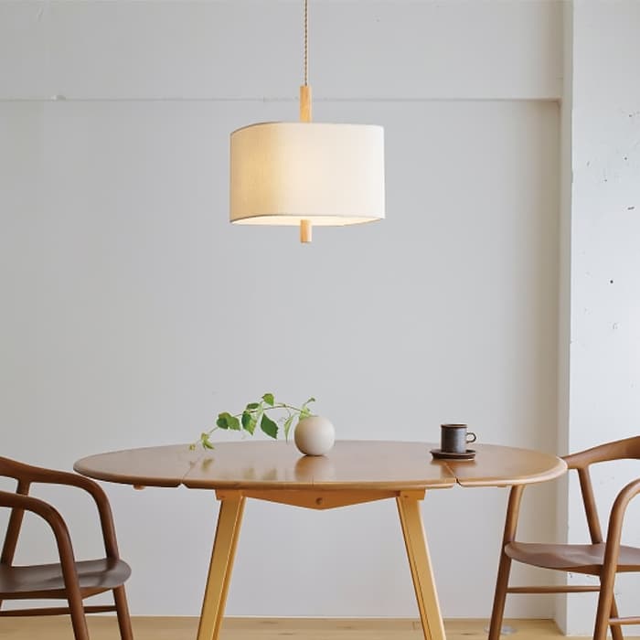 ソムノレ ナチュラル系ペンダントライト｜ブークレ生地