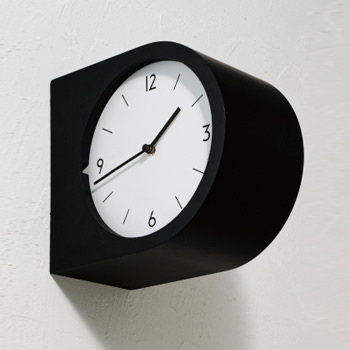 madet 両面時計 ブラック・スイープムーブメント