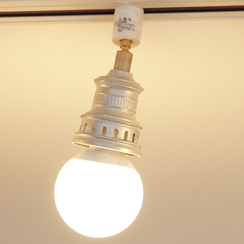 Antico-LED スポットダクトレール用 ｜シルバー 60W相当