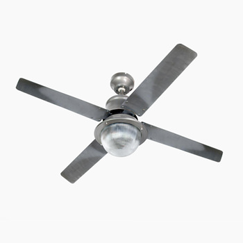 シーリングファンライト｜VENICE・リモコン・シルバー