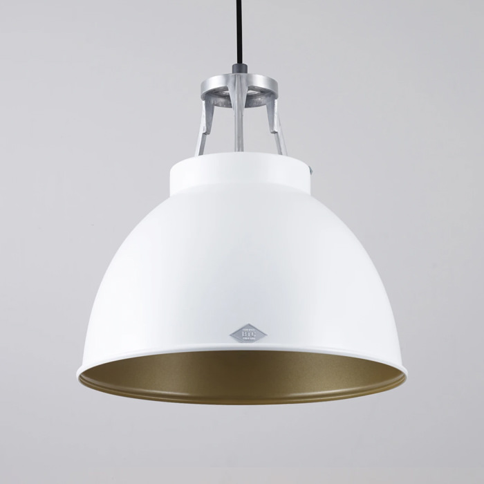 Titan Size-1 ペンダントライト・ホワイト/ゴールド | Original BTC