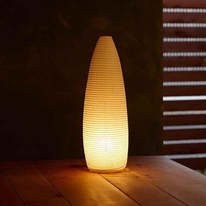 paper moon 03 スタンドランプ・高40cm｜内田繁