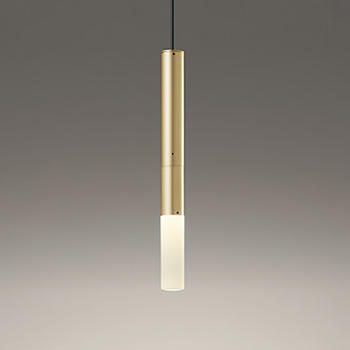 Slim ペンダントライト JDR50W ・サテンゴールド｜ダクトレール用