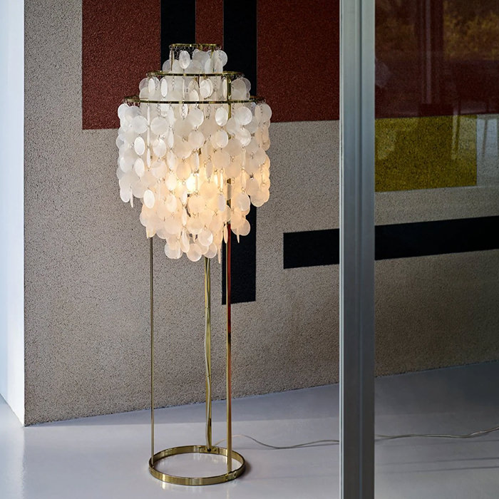 FUN SHELL FLOOR LAMP・1STM・BRASS｜VERPAN