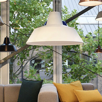 The work shop lamp 50cm・Extra Large | ホワイト [生産終了]