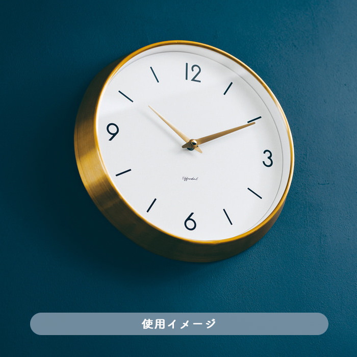 Etreu 壁掛け時計・スイープムーブメント式 [生産終了]