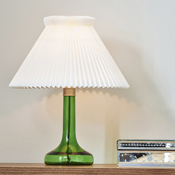 LE KLINT 343G テーブルランプ | グリーンガラス