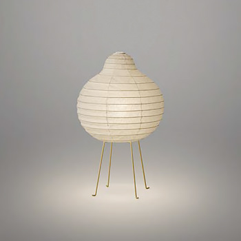 RAI-7558 美濃和紙 提灯スタンドランプ｜中間スイッチ式