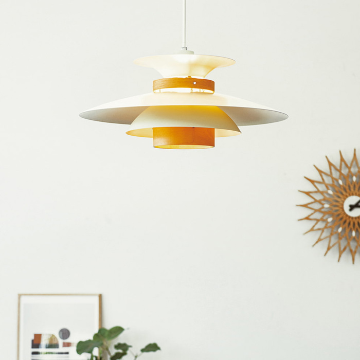 Mer. 北欧風ペンダントライト・100W | ナチュラル