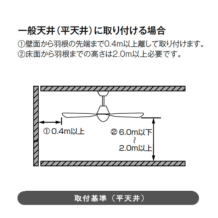 インテリアファン｜Φ700・傾斜対応・リモコン・オフホワイト