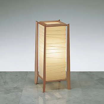 和モダン 和風フロアスタンド・高48cm｜美濃和紙