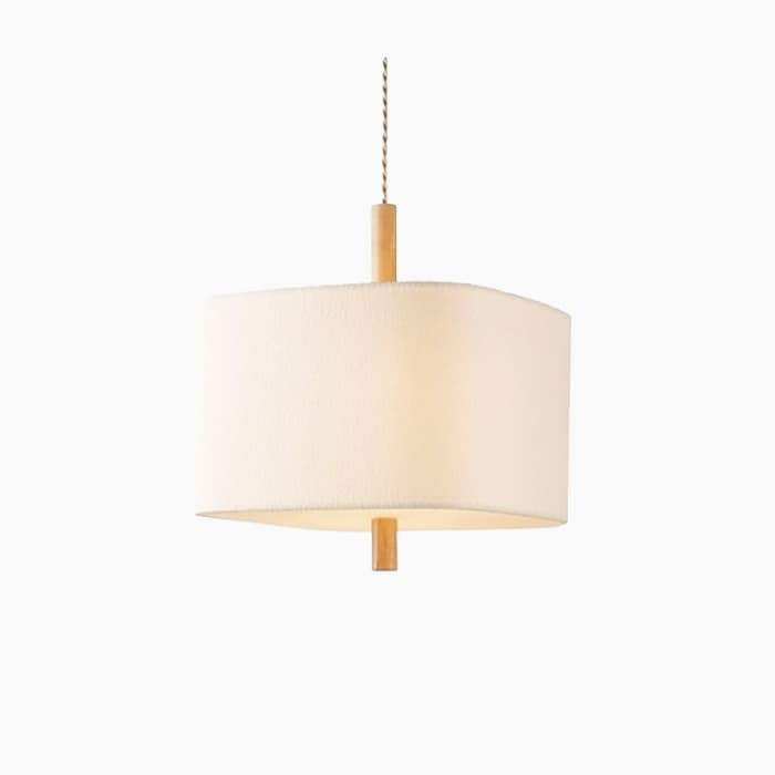 ソムノレ ナチュラル系ペンダントライト｜ブークレ生地