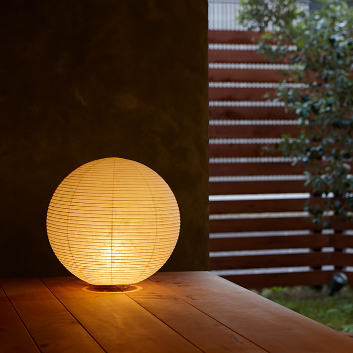 paper moon 05 スタンドランプ・Φ30cm｜内田繁