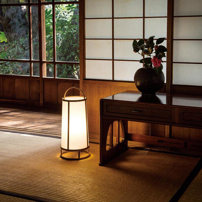 ANDO 和風スタンドライト・60W｜焦げ茶色