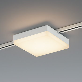 SQUARE SOLID ホワイト・電球色｜ダクトレール用