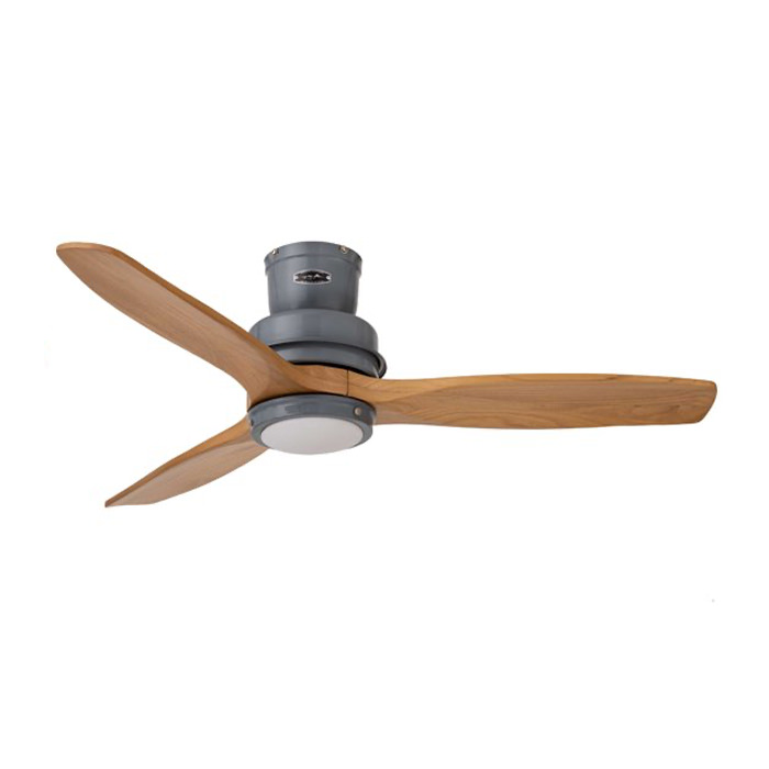 シーリングファンライト｜ビンテージグレー・リモコン・HERMOSA