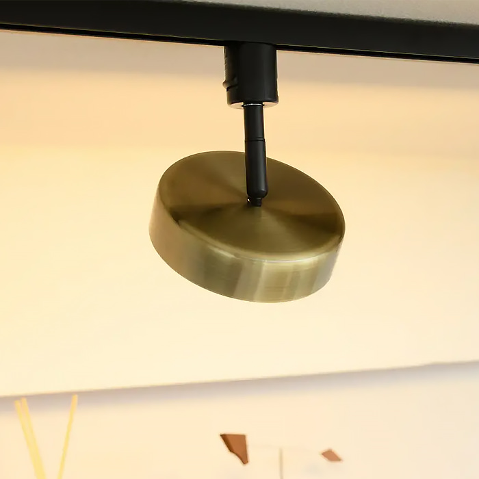 MANI スポットライト・ゴールド｜ダクトレール用