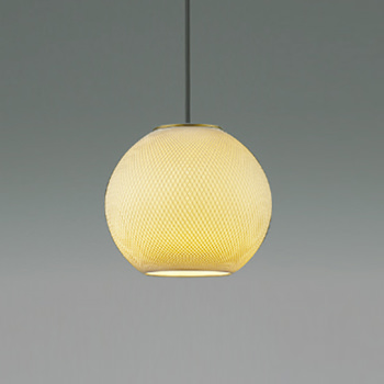 Japan Mininal シルク ペンダントライト・黒コード｜40W相当