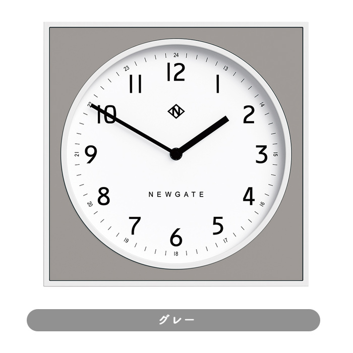 B&C ウォールクロック | 全2色・スイープムーブメント式