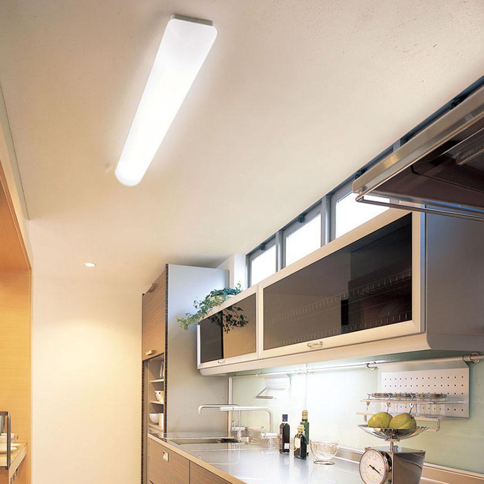 LEDキッチンベースライト 1332mm｜昼白色・Hf32W × 2灯相当 [生産終了]