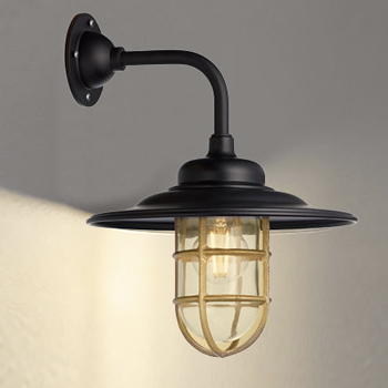 エクステリアライト ポーチ灯 真鍮 アンティーク｜60W