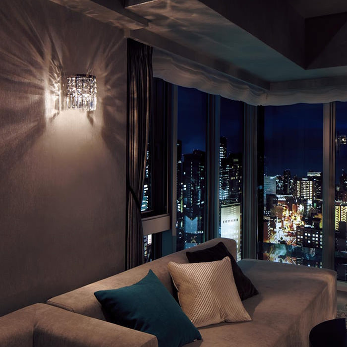 多面カットガラス ブラケットライト｜ラグジュアリー