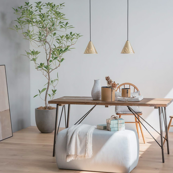 Botanic Glow ペンダントライト・しんちゅう色｜ダクトレール用