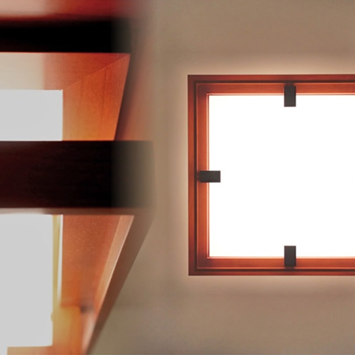 ROBIE シーリングライト・チェリー | フランク・ロイド・ライト