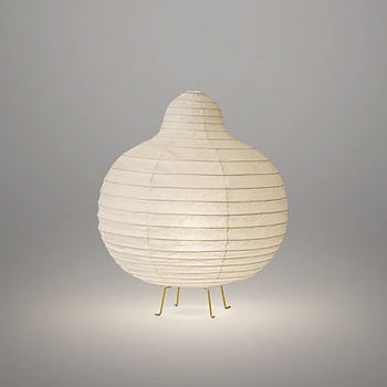 RAI-7560 美濃和紙 提灯スタンドランプ｜フットスイッチ式
