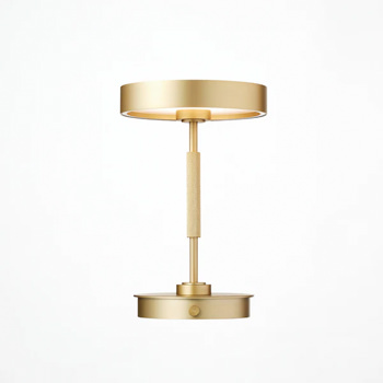 Rondo 充電式テーブルランプ｜ライトゴールド
