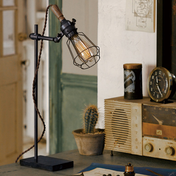 アメリカンガレージ風 デスクランプ  | 全2色