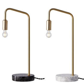 大理石 テーブルランプ・タッチスイッチ式 Barcelona 全2色