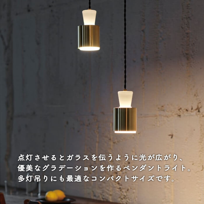 ペンダントライト 1灯 LED電球 コンパクトデザイン【Nova】